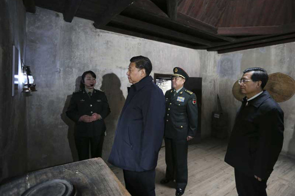 从哪里出发,为什么出发跟着习近平总书记去革命老区寻根