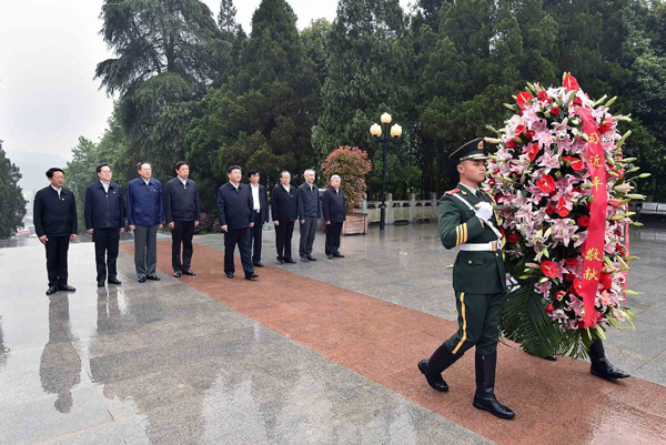 从哪里出发,为什么出发跟着习近平总书记去革命老区寻根