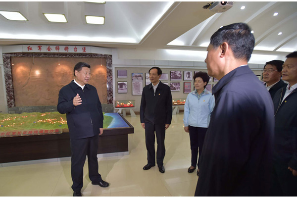 从哪里出发,为什么出发跟着习近平总书记去革命老区寻根