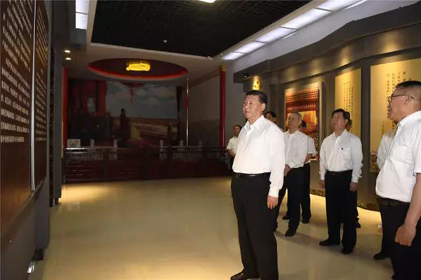 从哪里出发,为什么出发跟着习近平总书记去革命老区寻根